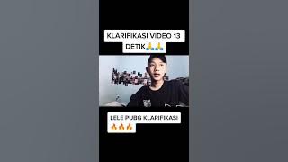 klarifikasi video 13 detik