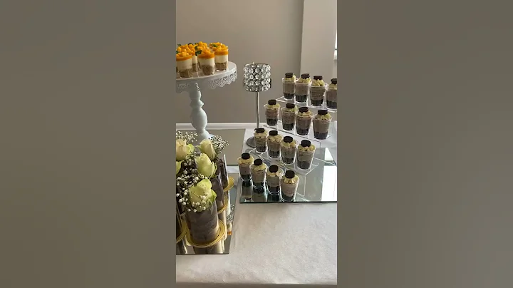 wedding dessert table/wedding desserts/party appetizers