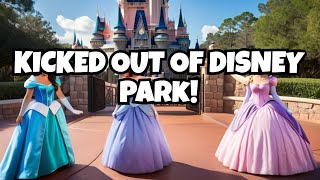 Disney Princesses Kicked Out Of Disney World!