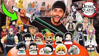 Opening 400$ Worth Of JAPANESE DEMON SLAYER Mystery Figures *NEW HASHIRA WEAPON ADDED TO COLLECTION*