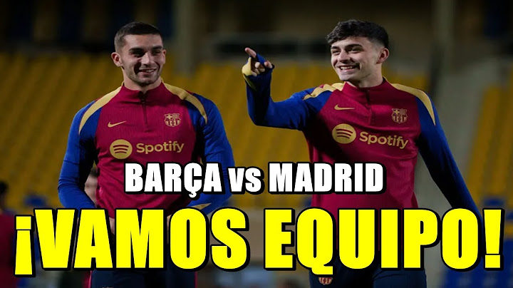 BARÇA vs MADRID CON LA SUPERCOPA EN JUEGO | NECESITAMOS NUESTRA MEJOR VERSIÓN: ¡VAMOS BARÇA!