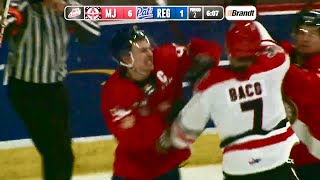 Connor Bedard Causes Fight After Scoring 