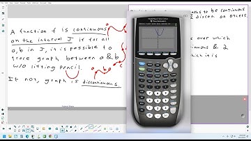 3.2 Continuity, Intermediate Value, and End Behavior 10-1-24
