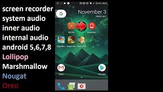 screen recored internal audio android 5,6,7,8 screenshot 5