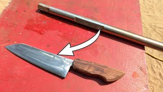 How to make a Stainless steel soft kitchen  Japanese knife @ creation prime