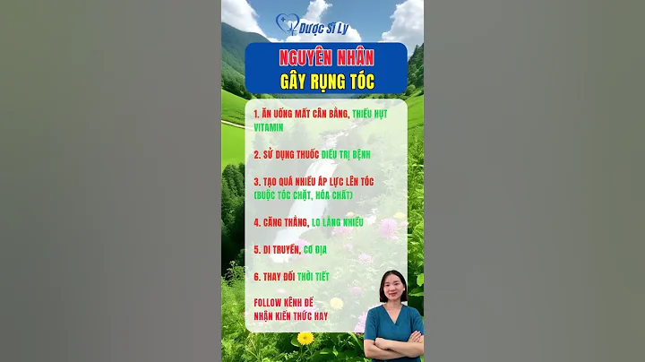 Nguyên nhân gây rụng tóc #duocsily #dsly #chamsocsuckhoe