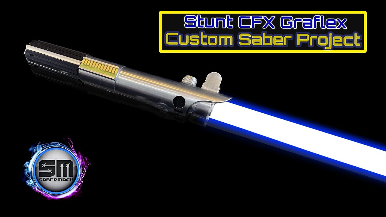Stunt Graflex lightsaber CFX Conversion 