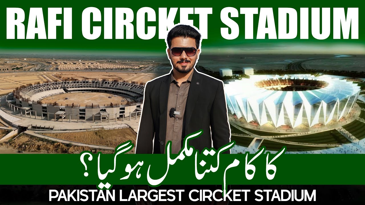 Rafi Circket Stadium | Construction Progress | Bahria Town Karachi