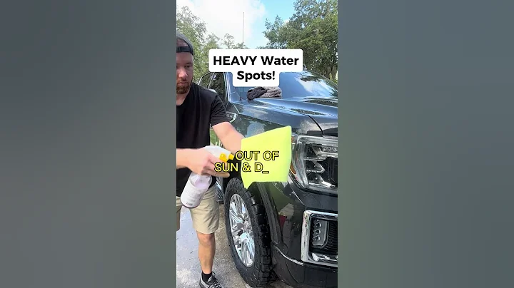 Remove Water Spots on Paint (Fast!)