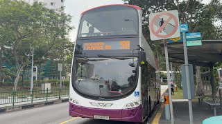 Volvo B9TL Batch 4 SG5555X from Fernvale Stn/Blk 439A➡️Blk 309D