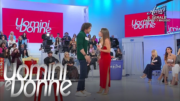 Uomini e Donne, Trono Over - Il confronto tra Alessio e Valentina