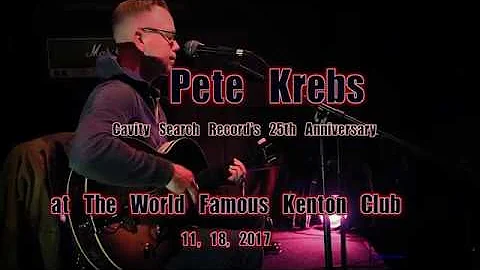 Pete Krebs at Cavity Search Records' 25th Annivers...