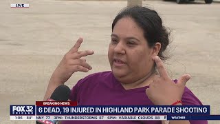 Woman describes seeing gunman open fire on crowded July Fourth parade in Highland Park