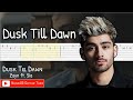 Zayn ft. Sia - Dusk Till Dawn Guitar Tab Tutorial