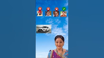 Tmkoc Daya And Jethalal Memory Test ll 😰 #shorts #tmkoc #ytshorts #viral #trending