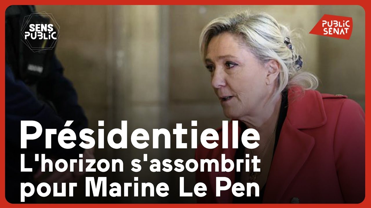 Présidentielle : l'horizon s'assombrit pour Marine Le Pen