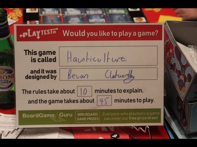 Bevan from Tinkerbot Games talks Haunticulture