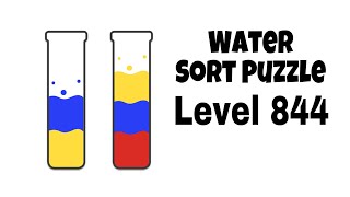 Water Sort Puzzle Level 844