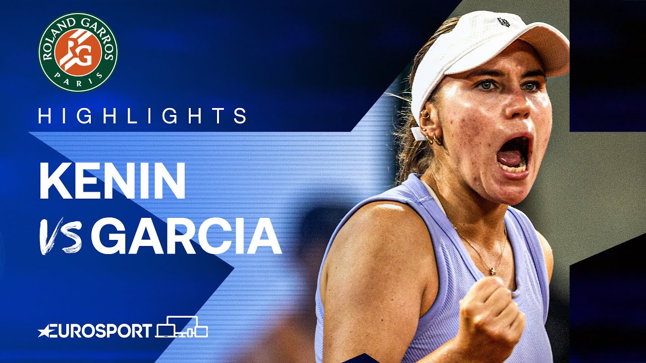 Sofia Kenin reflects on her 'TOUGH' win vs Caroline Garcia | French Open 2024 🇫🇷