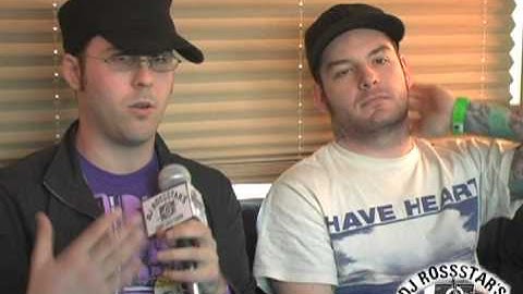 DJ Rossstar Interviews Buddy of Senses Fail on the tour bus