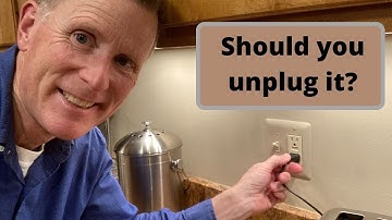 Should you unplug your appliances?