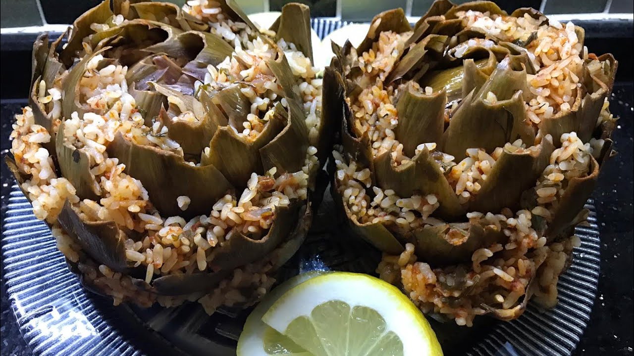 ENGİNAR DOLMASI✔ENGİNAR NASIL TEMİZLENİR✔şifa deposu Zeytinyağlı Enginar Dolması✔EnginarınFaydaları