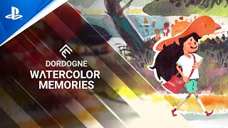 Dordogne - Watercolor Memories Trailer | PS5 \& PS4 Games