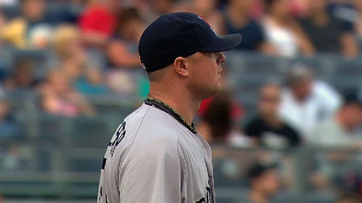 BOS@NYY: Lester fans four over seven frames
