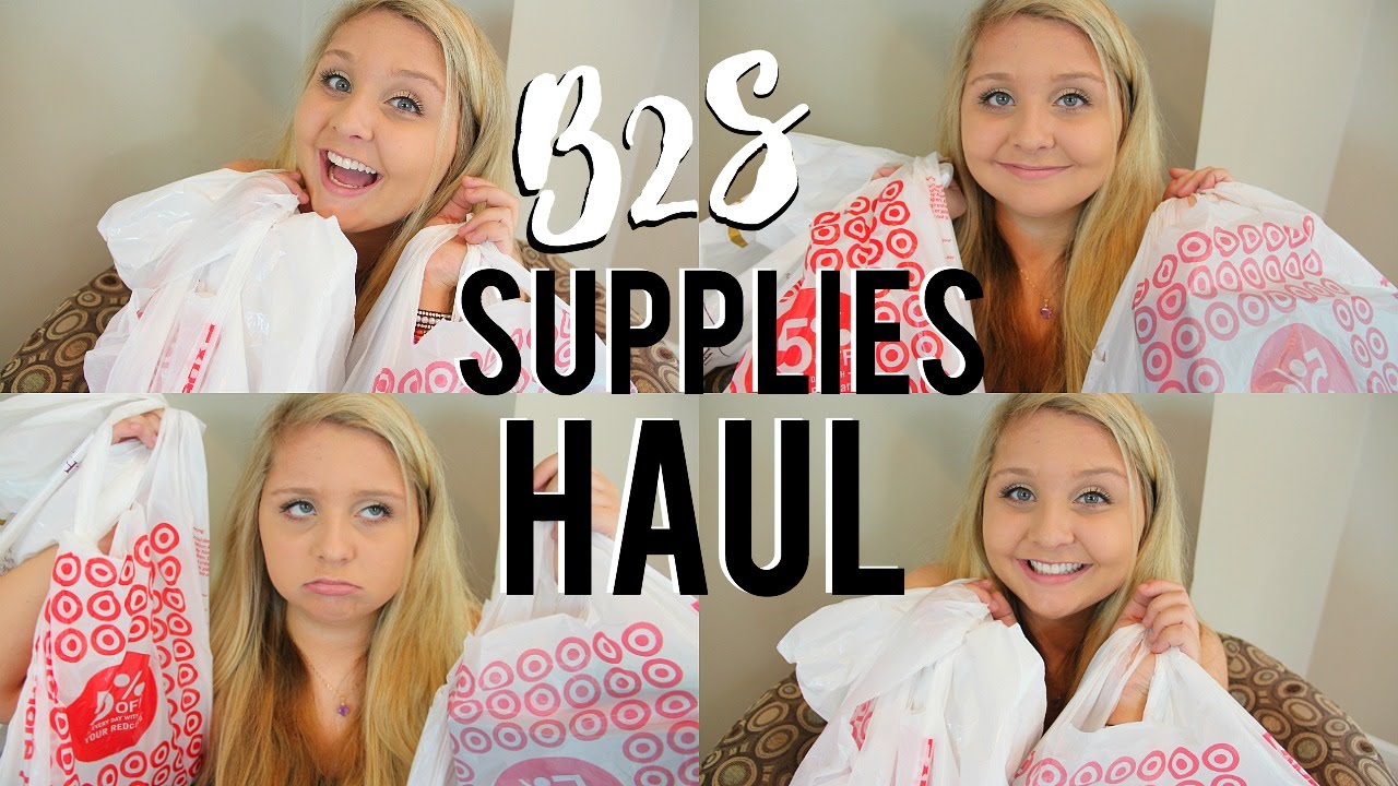 Back To School Supplies Haul!