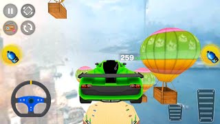 Formula Car Stunt - Green Sport Car Driving Trainer Truck Mode - Android Gameplay 3D screenshot 3