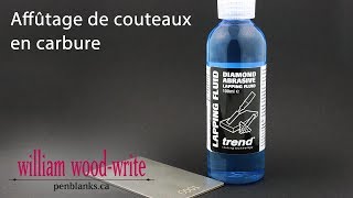 Affûtage de couteaux en carbure by William Wood-Write 1,227 views 6 years ago 1 minute, 44 seconds