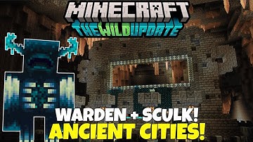 The Warden, Deep Dark, Ancient Cities, Sculk & More Are Here! The First 1.19 Wild Update Snapshot