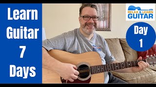 Guitar Lesson 1: Absolute Beginner Acoustic Guitar Lesson (Free 7 day Starter Course)
