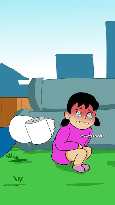 When Shizuka Needed Doraemon the Most 😂💨 #Doraemon #parody #funnyshorts