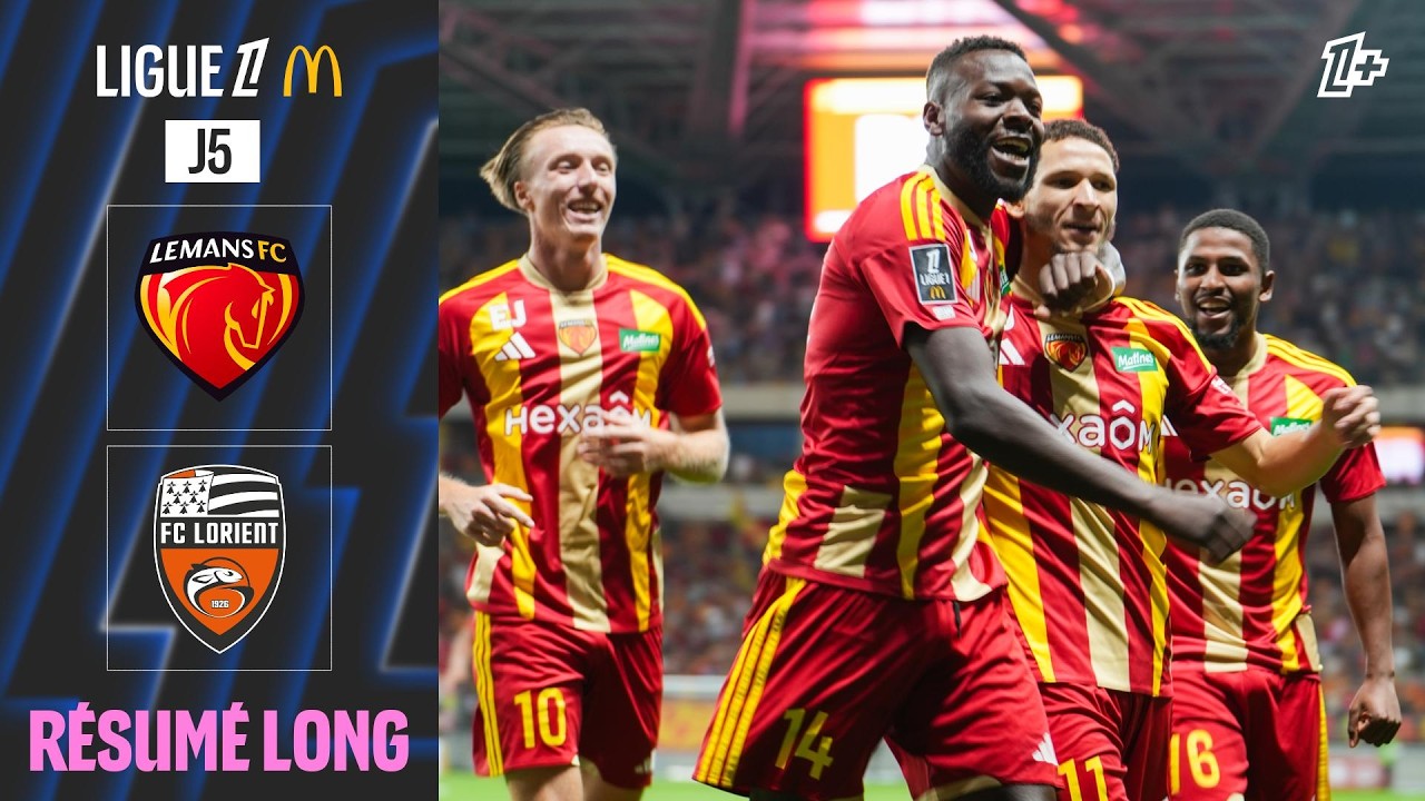 1ÈRE VICTOIRE pour Le Mans en MAITRISANT Lorient | 5ème journée - Ligue 1 McDonald's 26/27