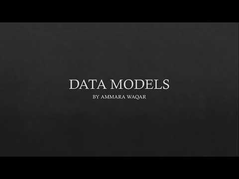 DATA MODELS