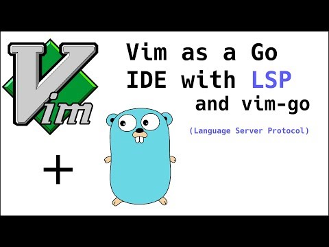 Vim as a Go (Golang) IDE using LSP and vim-go