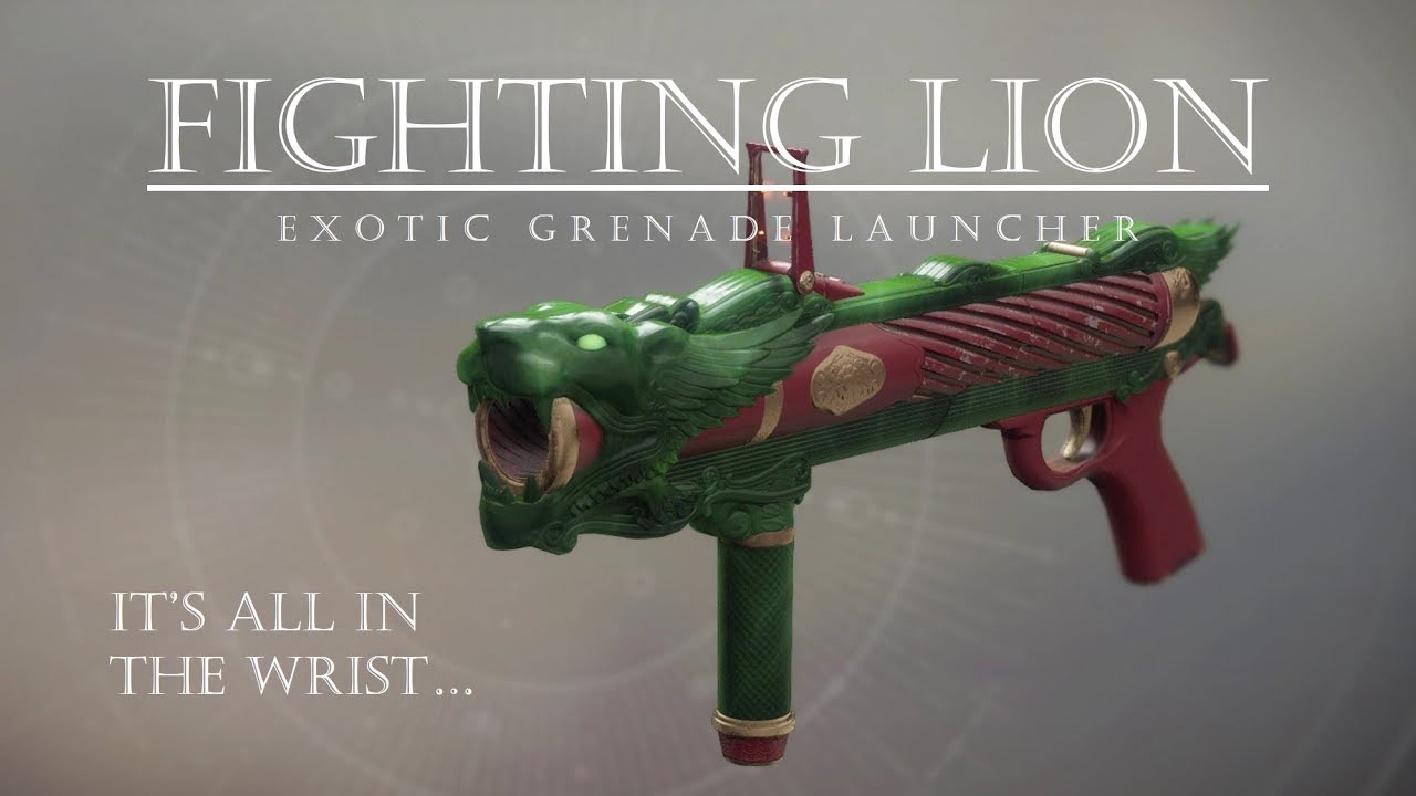 Forgotten Exotic - Fighting Lion - PVP Gameplay Review - Destiny 2