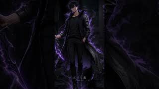 Embrace the Shadows 🌑#SoloLeveling #SungJinWoo #ShadowMonarch #Arise #AnimeArt #Manhwa