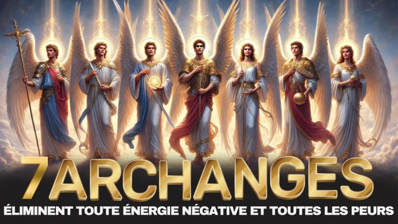 Sept Archanges Éliminent Toute Énergie Négative et Toutes Peurs | Écoutez Simplement