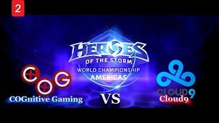 COGnitive vs Cloud 9 - Game 2 - World Championship Americas - Heroes of The Storm