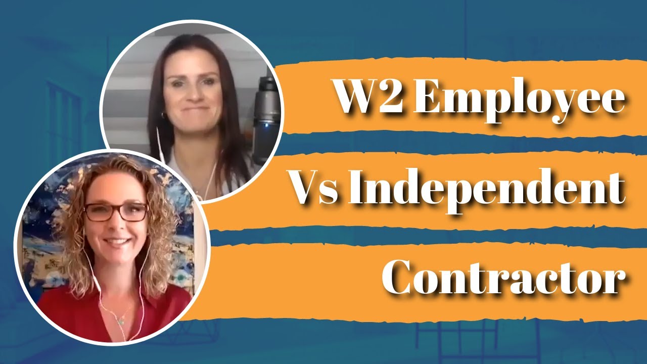 Difference Between W2 Employee and an Independent Contractor. - YouTube
