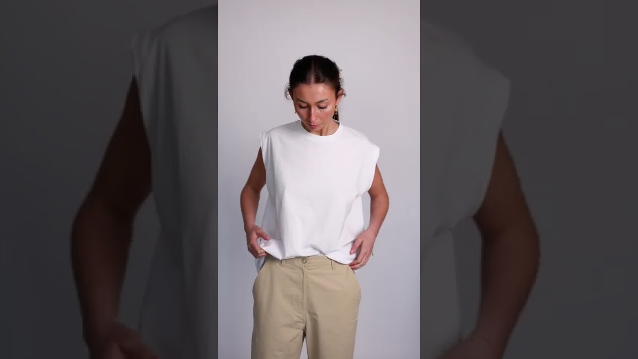 vic and bert muscle t shirt in cotton