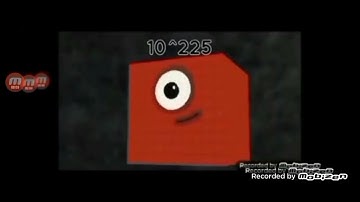 0 to Absolute infinity Numberblocks 512x speed