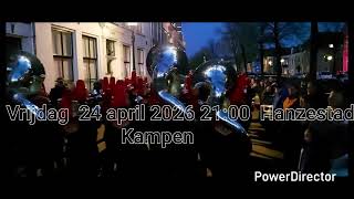 Vrijdag 24 april 2026 21:00 Lampionoptocht Hanzestad Kampen