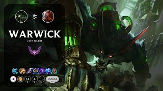 Warwick Jungle vs Gragas - KR Master Patch 14.8