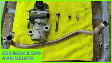 EGR Block Off And Delete (Full Removal) - Mazda CX-7