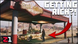 Getting Rich Off The CAR WASH ?! Gas Station Simulator [E4]