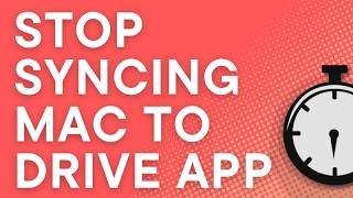 How to Stop Google Drive Syncing a Mac Folder using Google Drive for Desktop App (2026)
