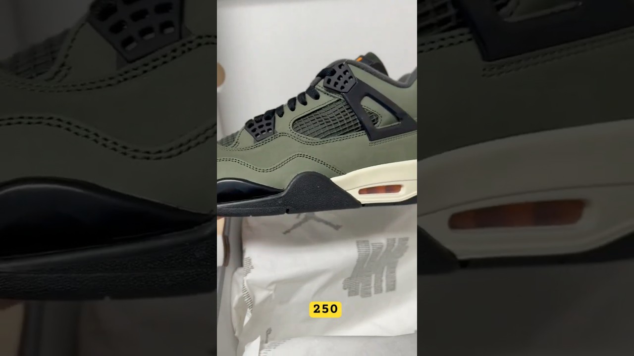 Unboxing FNF Undefeated Jordan 4s in 2025 #sneakers #undefeated #undefeated4s #undefeatedjordan